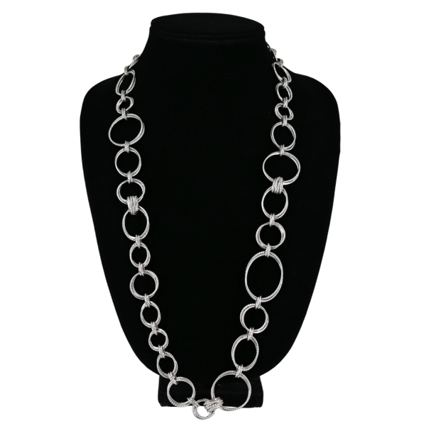 Crossover Diamond Convertible Statement Necklace Online Sale