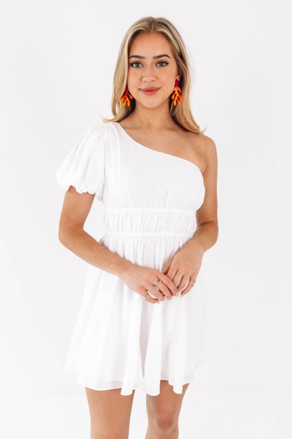 Best Coast Dress - White For Discount