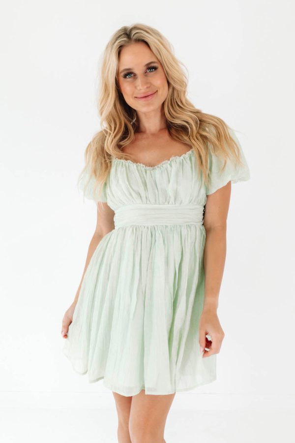 Party Princess Dress - Misty Green Supply