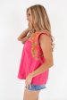 The Klara Top - Hot Pink For Sale