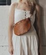 Woven Westlyn Bum Bag - Brown, Cream OR Black Discount