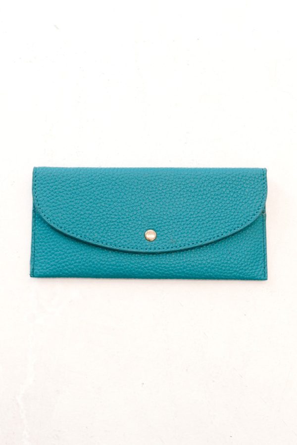 No Funny Business Cardholder - Turquoise Discount