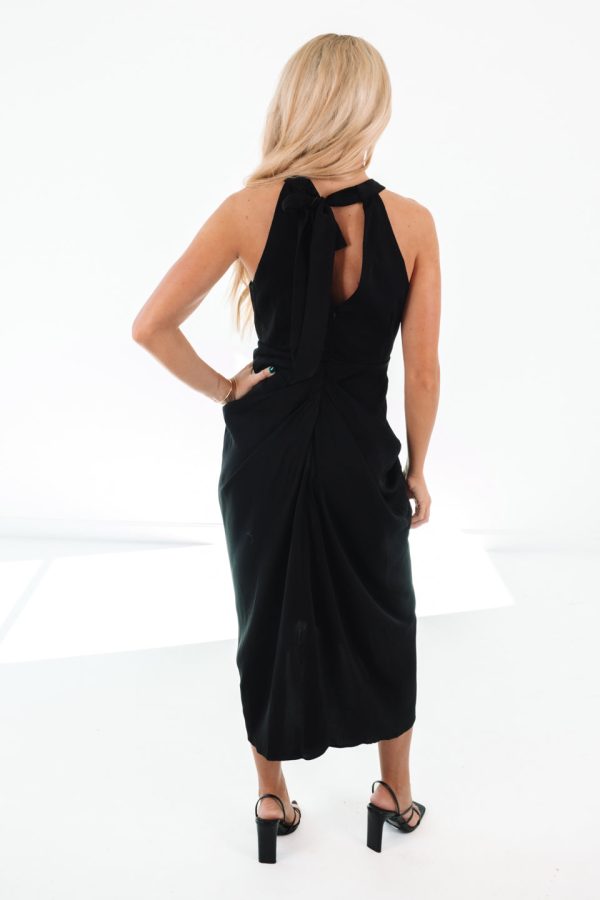 She s Got It Midi Dress - Black For Discount