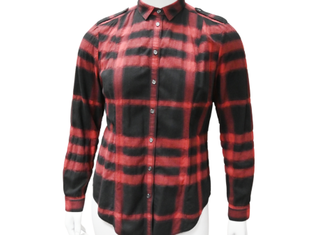 Check Flannel Blouse Sale