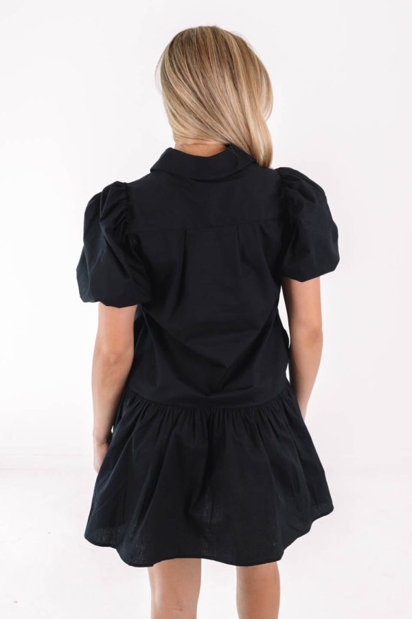 Back To Black Dress - Black Supply