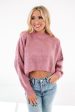 Grab A Coffee Sweater - Pink Supply