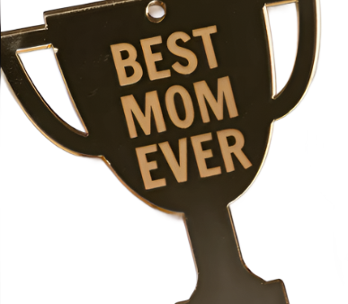 Wine Bottle Tag - Best Mom Ever Gold - FINAL SALE Fashion