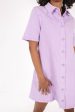 One Last Rodeo Denim Dress - Lilac Discount