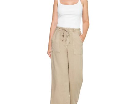 Articles of Society Emme Wide Leg Pants: Dune Online Hot Sale