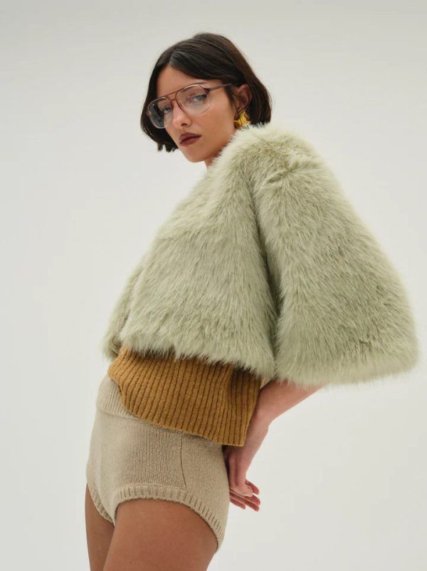 Amina Fur Jacket For Discount