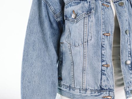 Pistola Margot Oversized Denim Jacket - Dover Discount