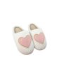 Beaded Pink & Gold Heart Slippers Online Sale