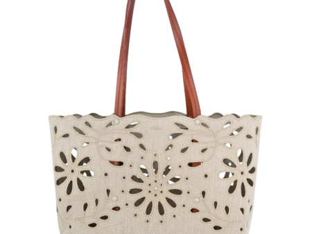 Kamilla E W Linen Tote Online