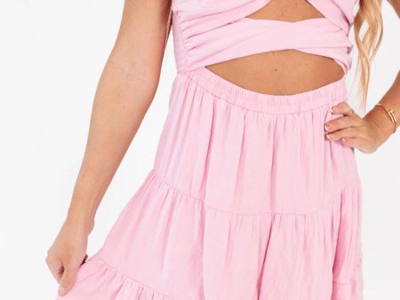 Headed for Happiness Dress - Pink on Sale