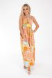 Patchwork Princess Maxi Dress - Multi For Discount