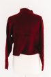 Meet Me At Town Hall Sweater - Burgundy Fashion