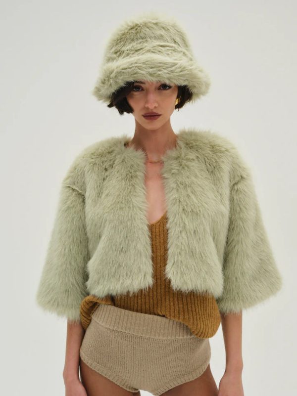 Amina Fur Jacket For Discount