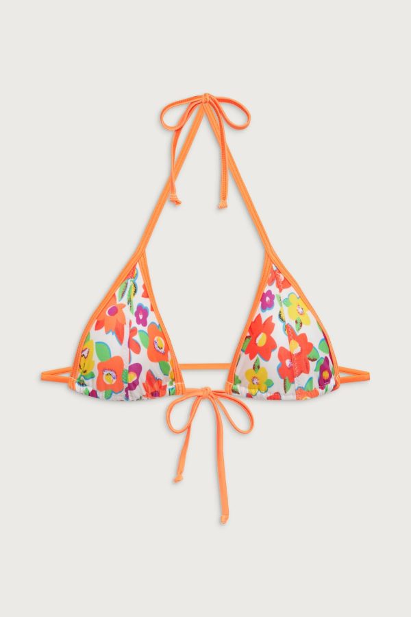 Coastal Shine Micro Bikini Top - French Flowers For Sale