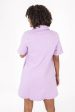 One Last Rodeo Denim Dress - Lilac Discount