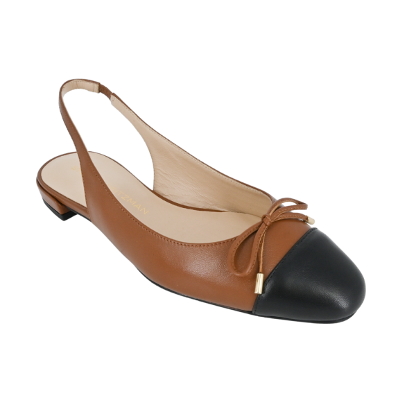 Bicolor Slingback Ballerina Flats on Sale