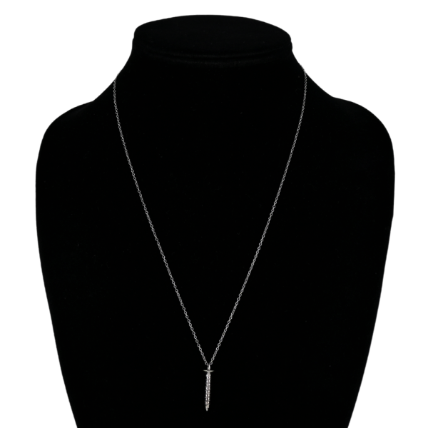 Sterling Silver Screw Necklace Online Sale