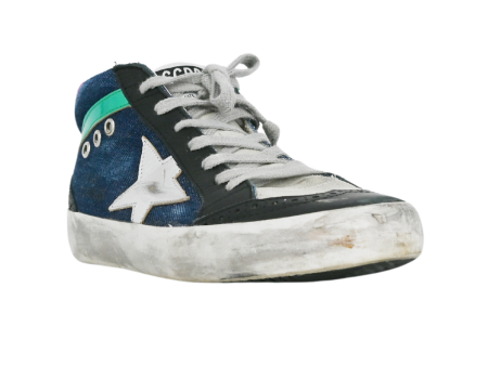 Multi-Colored Denim Midstar Sneakers Hot on Sale