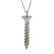 Sterling Silver Screw Necklace Online Sale