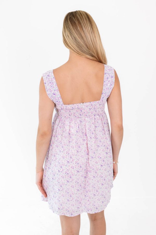 Lucky In Lilac Dress - Lilac Online Sale