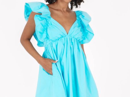 Always On My Mind Dress - Sky Blue Online