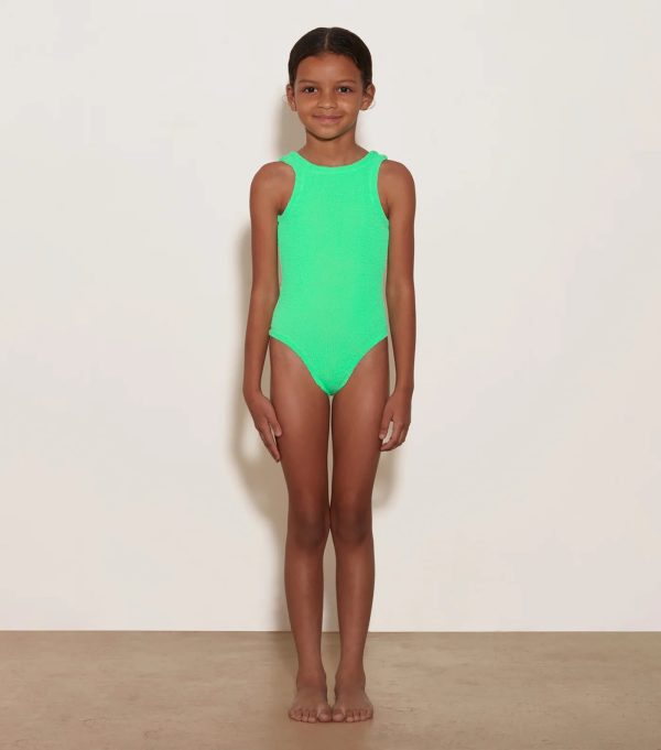 Baby Classic Swim One Piece - Lime Online Hot Sale