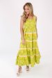 La Duni Maxi Dress - Lime Hot on Sale