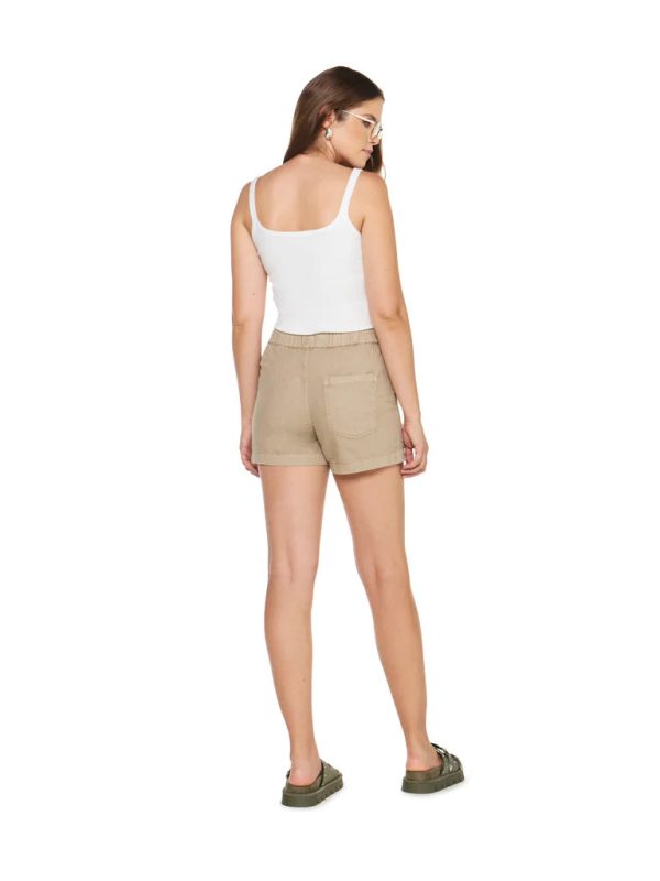 Articles of Society Harlow Drawstring Shorts: Dune Sale