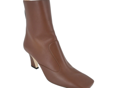 Brown Leather Booties For Sale