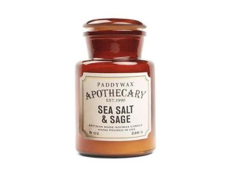 Apothecary Candle: Sea Salt & Sage Online now