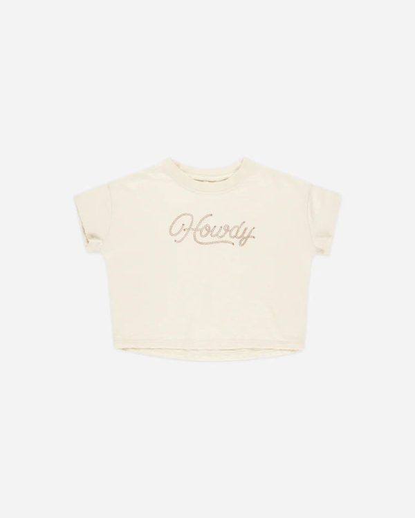 Boxy Howdy Tee Online Sale