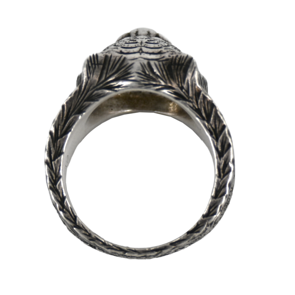 Garden Feline Head Ring Online Hot Sale