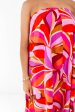 Just Groovy Midi Dress - Pink Sale