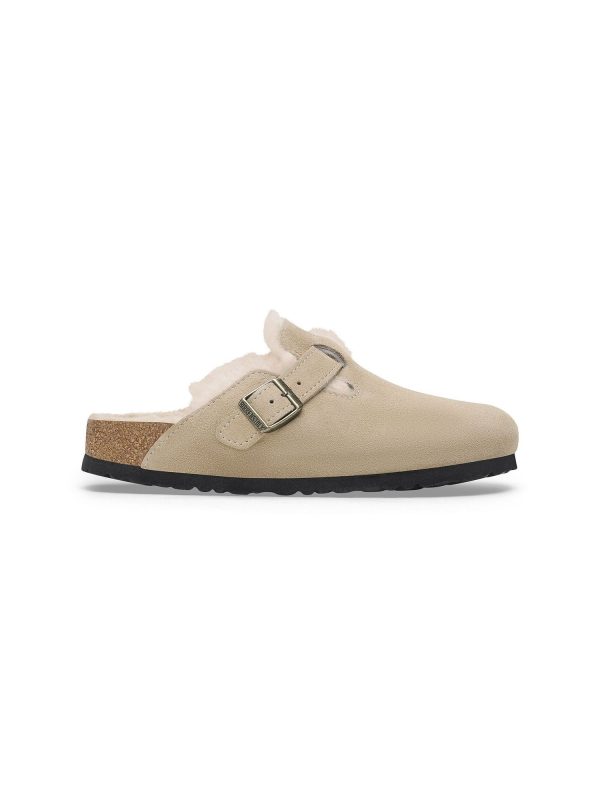 BIRKENSTOCK Boston Clog: Shearling Suede For Sale