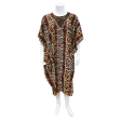 Animal-Print Kaftan Dress For Discount