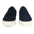 Navy Ponyhair Slip-On Sneakers Online Hot Sale