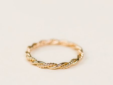 ABLE Braided Twist Ring Online now