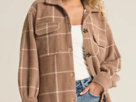 Z SUPPLY Plaid Tucker Jacket Supply