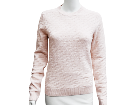 Light Pink Knit Sweater For Cheap