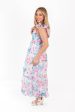 Spring Weddings Midi Dress - Blue Multi Supply