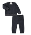 Eco-Heathered Fleece Sweatshirt and Sweatpant Sets Discount