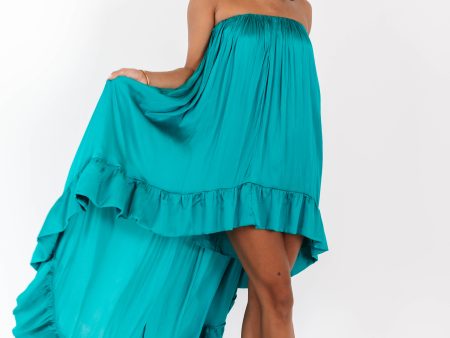 Taking a Chance Dress - Turquoise Sale