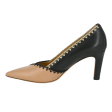 Aster Bicolor Stitch Pumps Hot on Sale