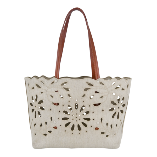 Kamilla E W Linen Tote Online