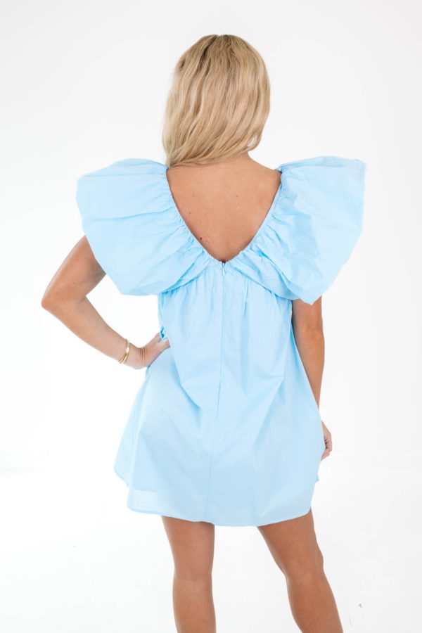 Paradise Perfection Dress - Sky Blue Fashion