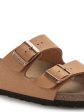 BIRKENSTOCK Arizona Vegan Sandal: Birkibuc on Sale